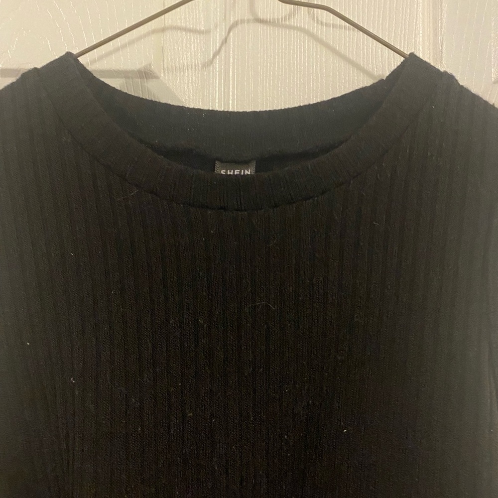 SHEIN Black Ribbed Tank Top - Picture 7 of 9